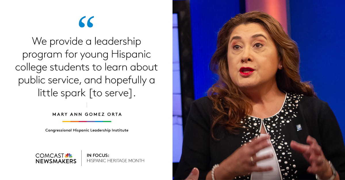 Hispanic Heritage Month Infographic – Quotation from guest 1